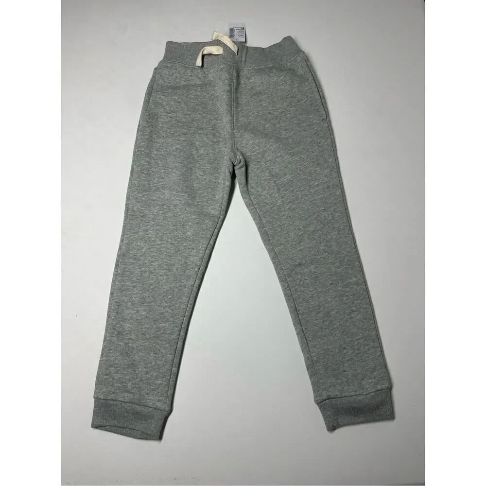 NWT The Children's Place Big Boys' French Terry Jogger Sweatpant Sz 5 Gray